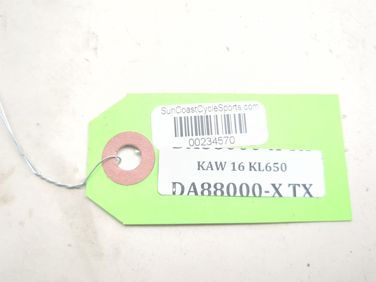 08-18 Kawasaki KLR 650 Rear Left Right Passenger Grab Handle Set