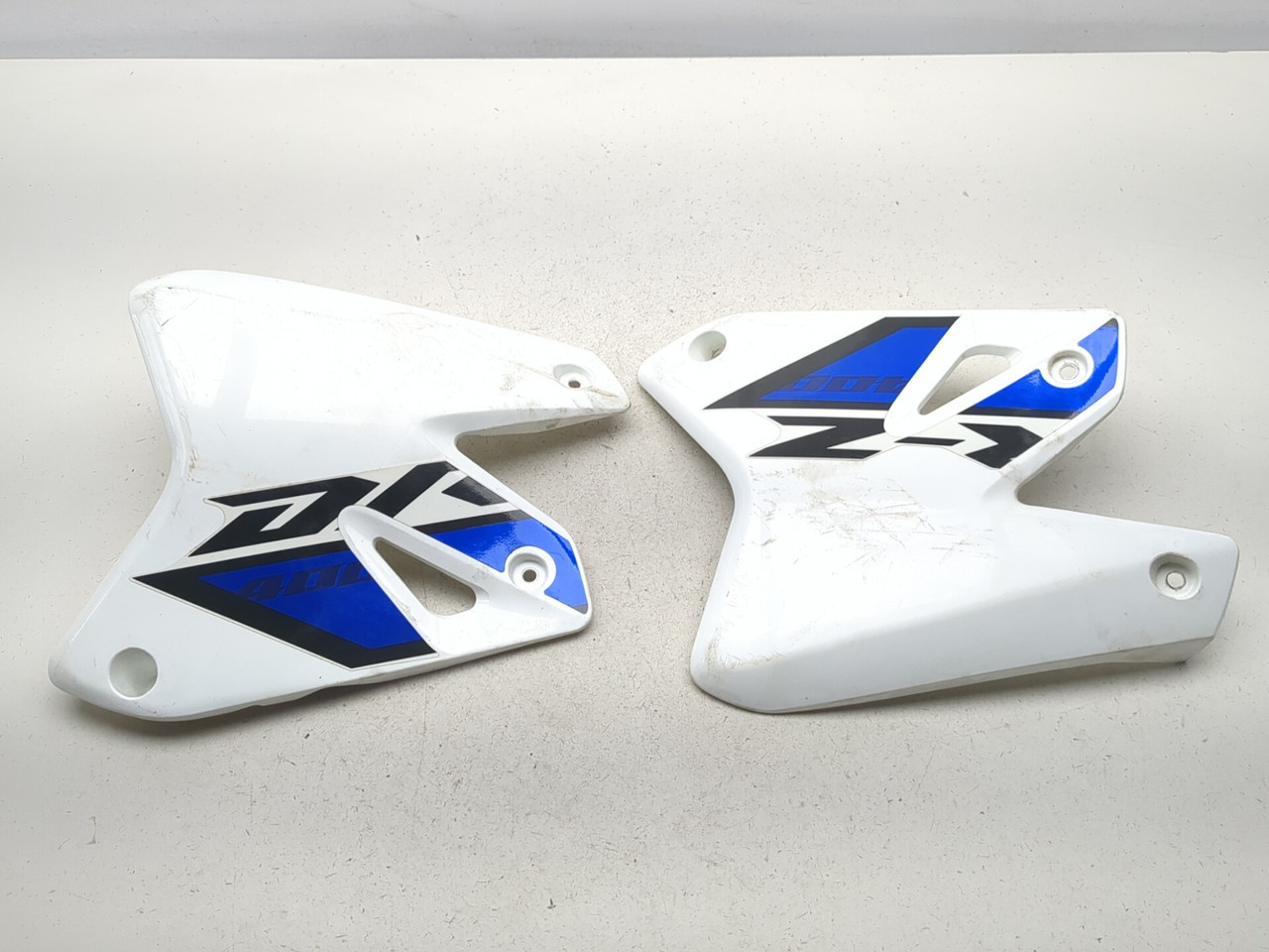 05-24 Suzuki DRZ400SM DRZ 400 Front Radiator Shroud Cover Set