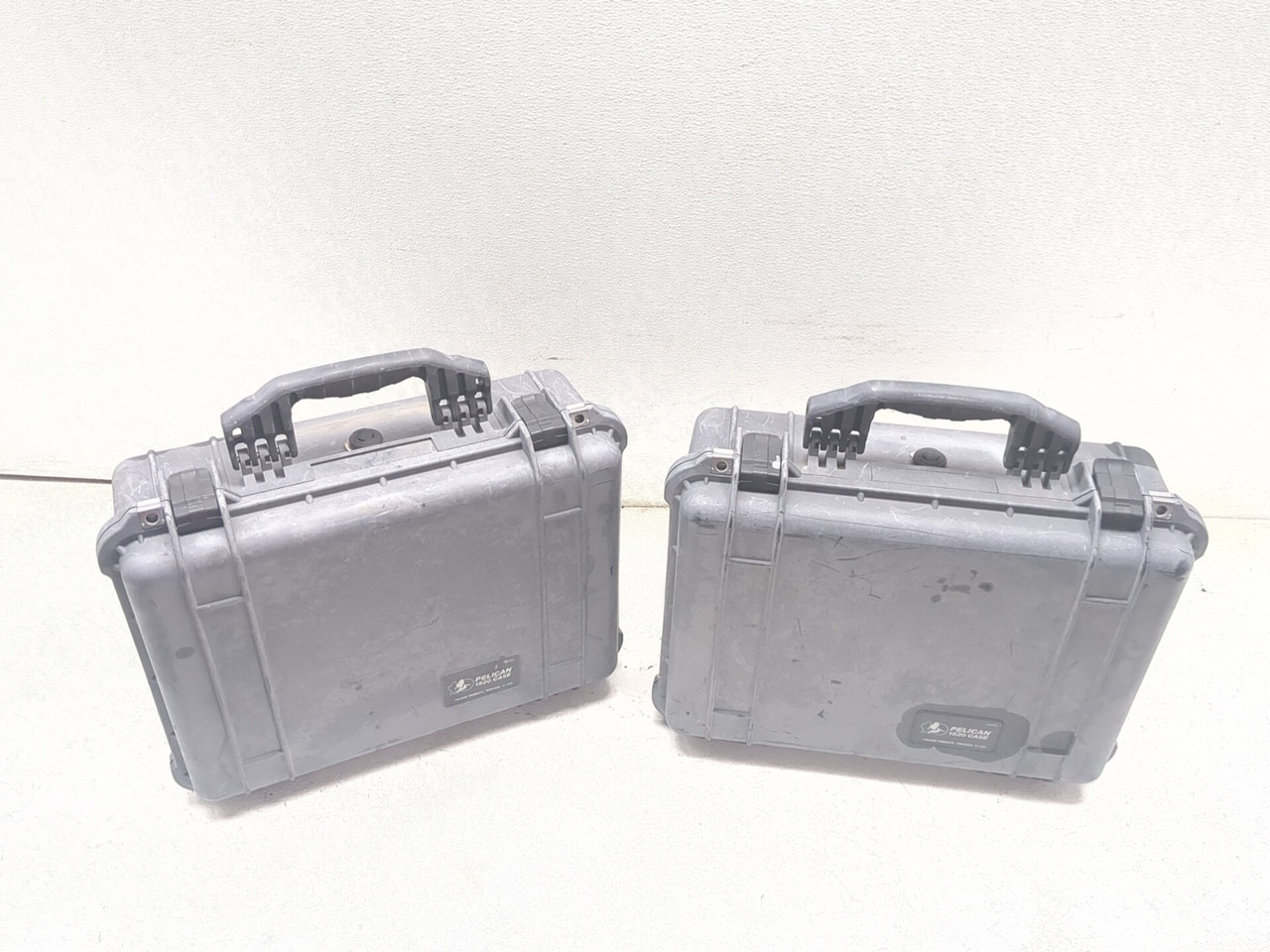 08-18 Kawasaki KLR 650 Rear Pelican 1520 Hard Side Case Set - Sun