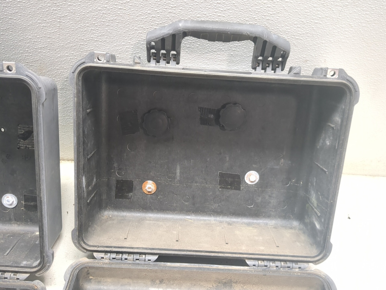 08-18 Kawasaki KLR 650 Rear Pelican 1520 Hard Side Case Set - Sun