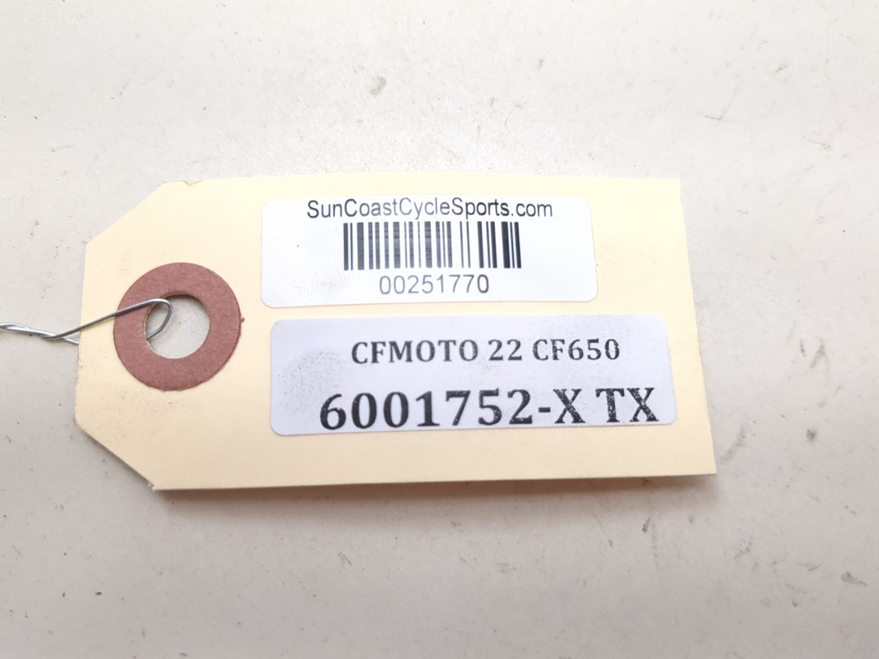 17-25 CF Moto CF650 Adventura Rear Passenger Grab Handle 6NT1