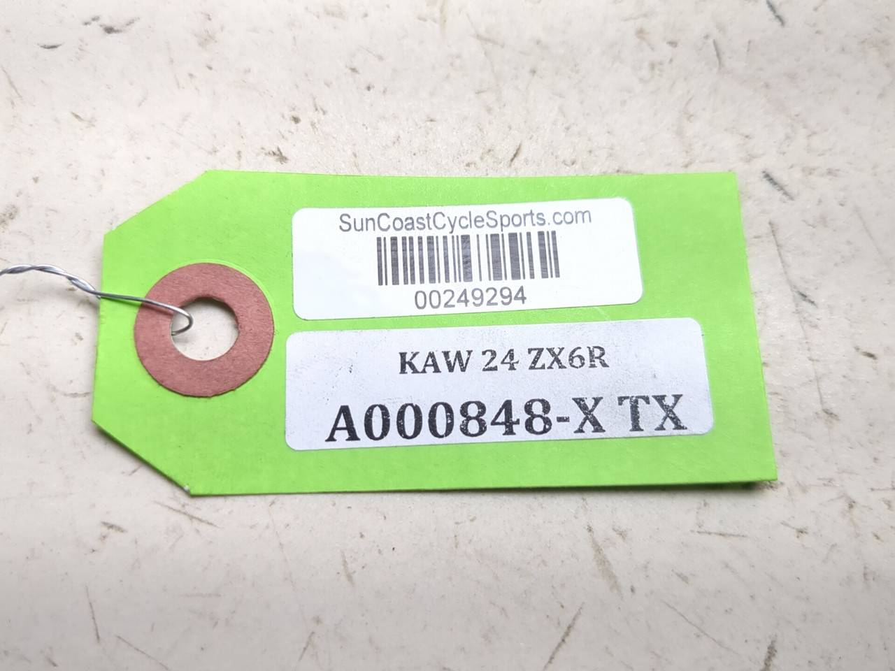 24-26 Kawasaki Ninja ZX-6R ZX600 Rear Wheel Rim 17X5.50 STRAIGHT