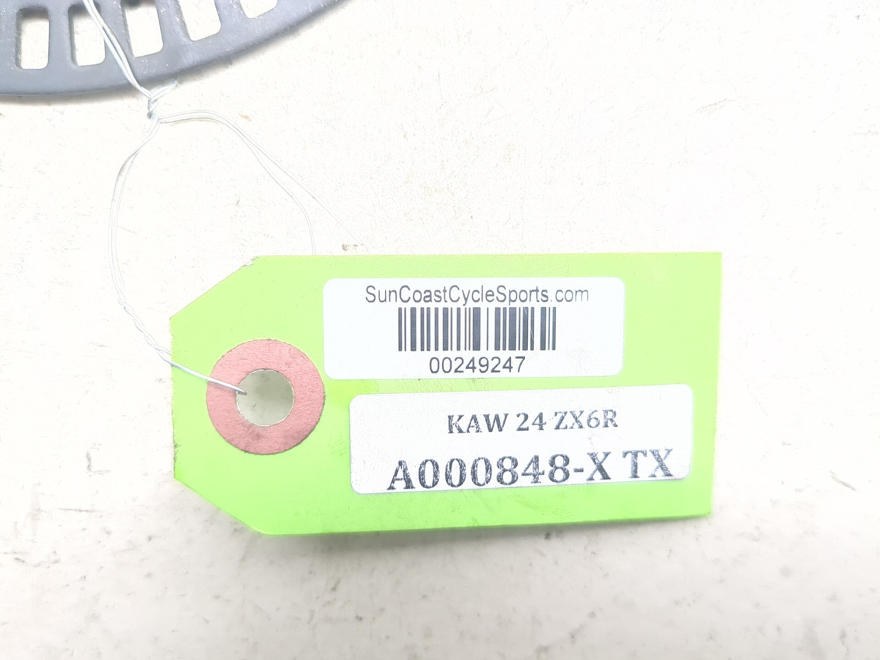 24-26 Kawasaki Ninja ZX-6R ZX600 Front ABS Sensor Ring 21007-0701