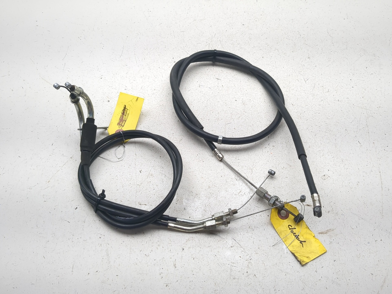 11-25 Suzuki GSXR 600 750 Throttle Clutch Cable Set 58300-14J00