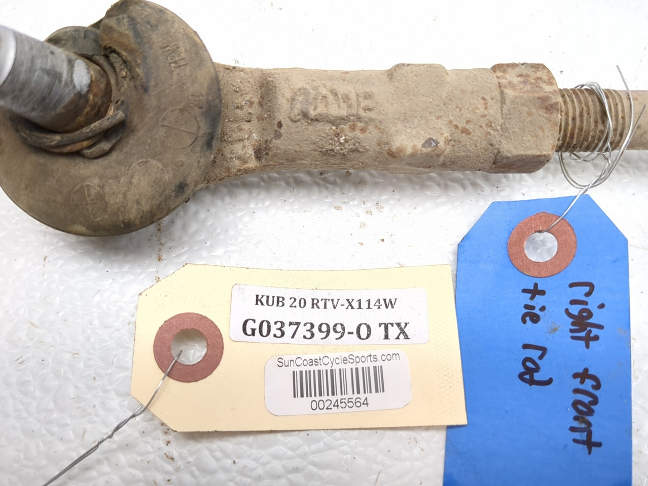 16-25 Kubota RTV X1140 Front Power Steering Rack Pinion Assembly