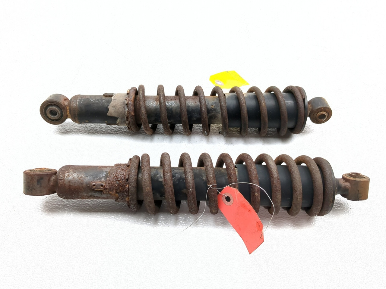k 様 02 Yamaha Grizzly YFM660 Left Right Shock Absorber Set 5KM-22210