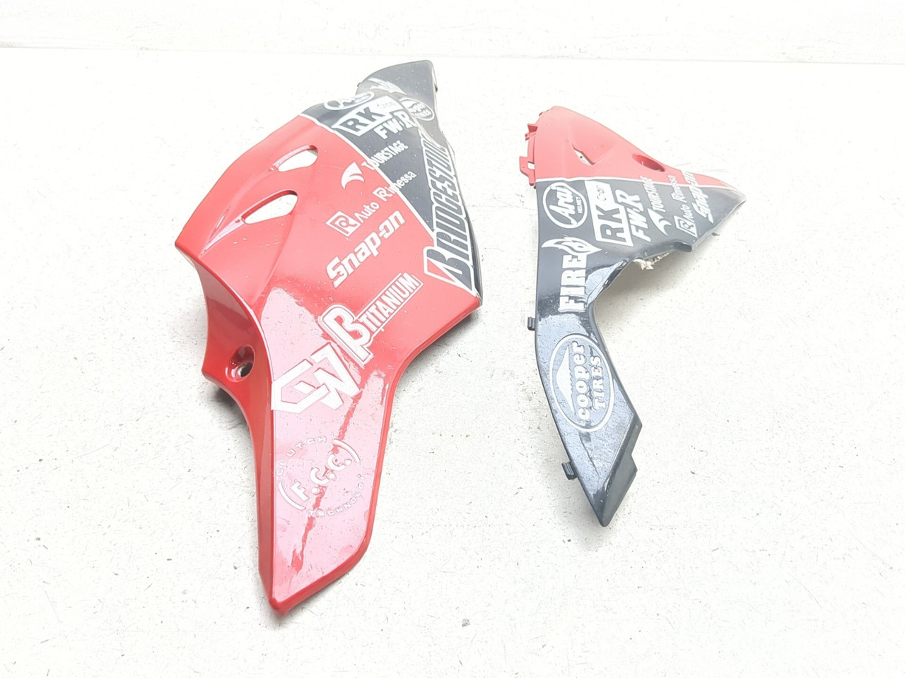 09-16 Suzuki GSXR 1000 ZXMT Left Right Lower Side Fairing Panel