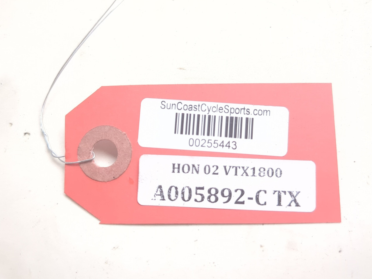 ★HON★ 02-04 Honda VTX1800 C Rear Inner Fender Support Rail - Sun Coast