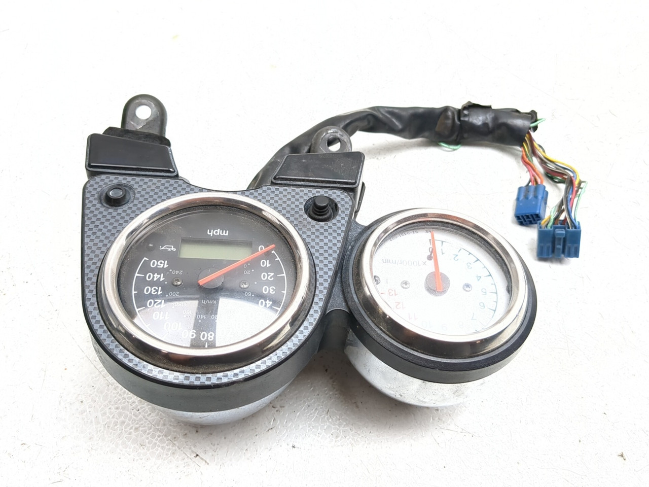 99-02 Suzuki SV650 Front Speedometer Tach Dash Cluster Gauge - Sun