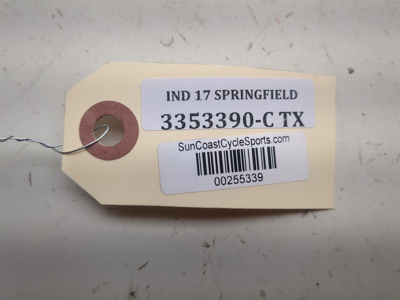 16-20 Indian Springfield Front Headlight Nacelle Rear Trim Cover