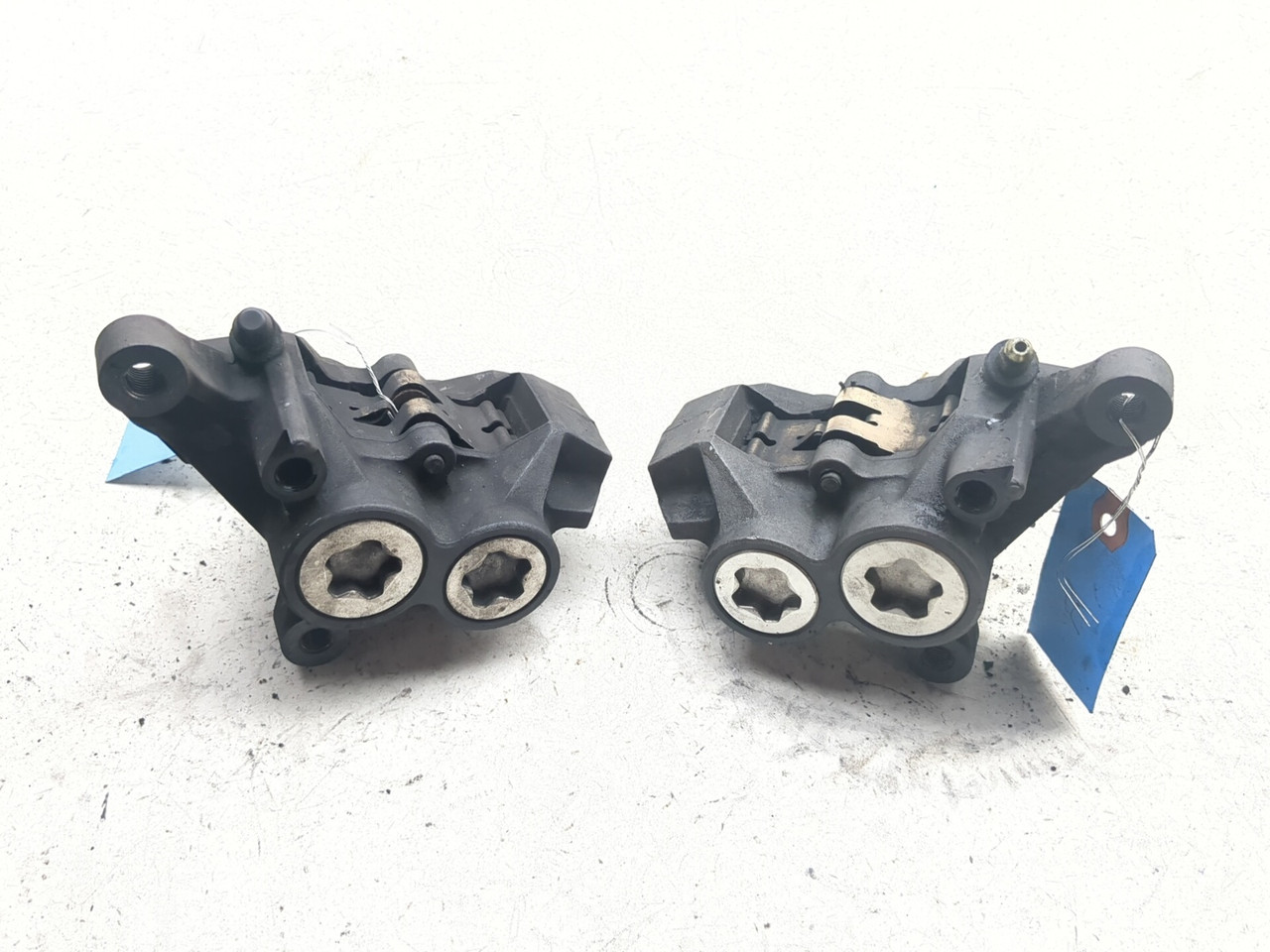 02-09 Yamaha Road Star Warrior XV1700 PC Front Brake Caliper Set