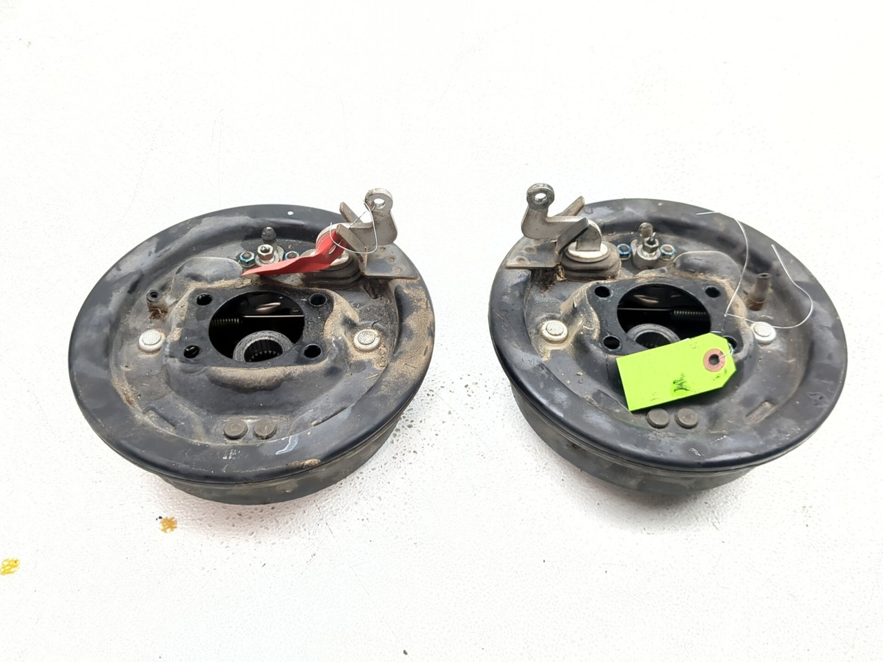 09-13 Kawasaki Mule 4010 4X4 Diesel KAF950 Rear Drum Hub Assembly