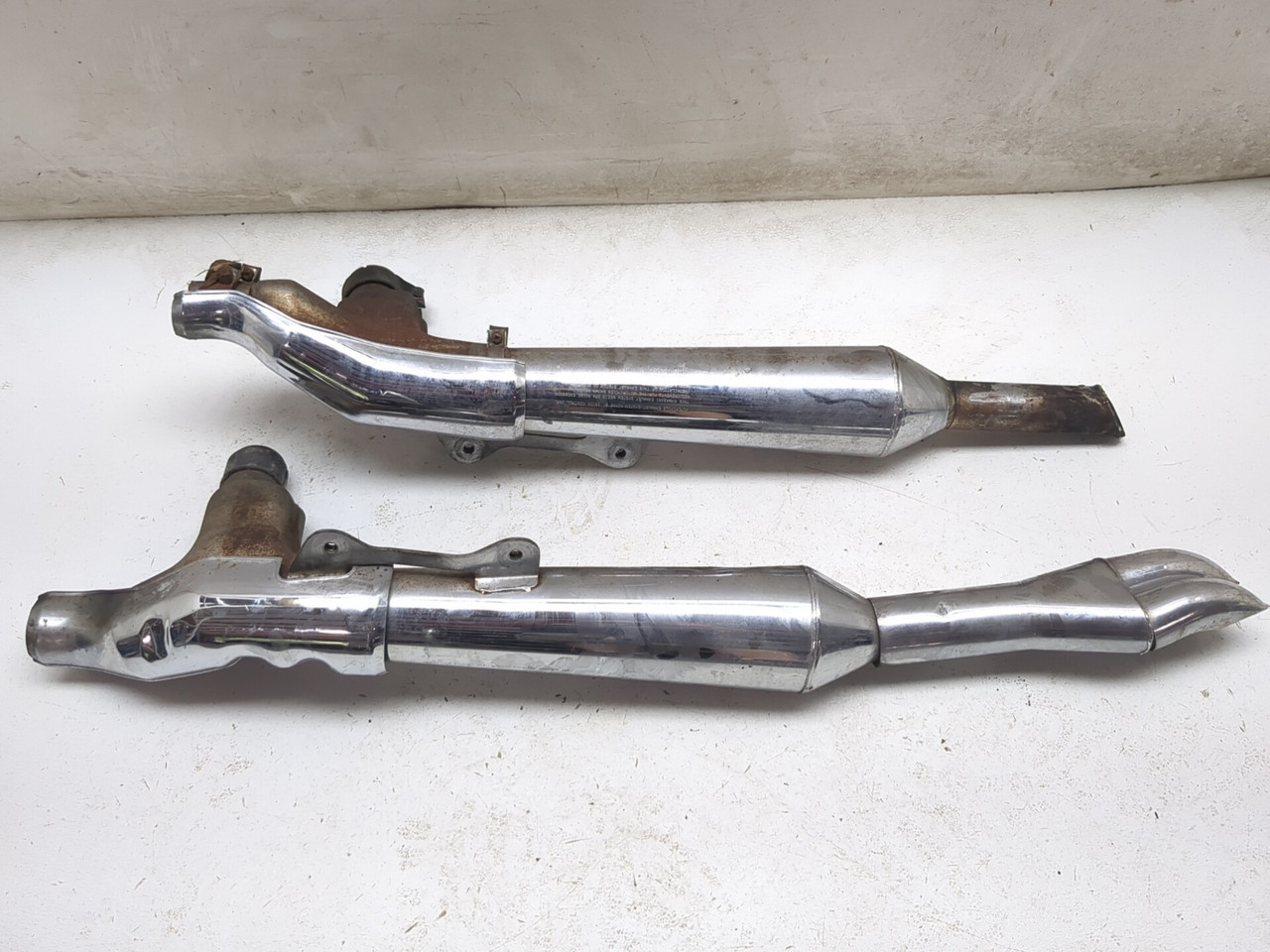 86-03 Kawasaki Voyager ZG1200 Rear Muffler Can Pipe Exhaust Slip