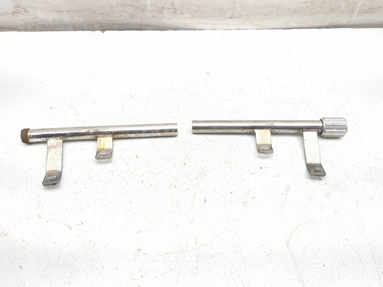 86-03 Kawasaki Voyager ZG1200 Rear Saddlebag Guard Rail Set - Sun