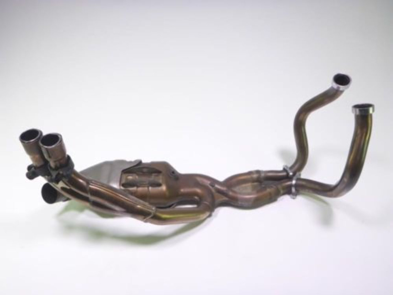 。。。 14 Honda Interceptor VFR 800 Exhaust Header Collector Pipes