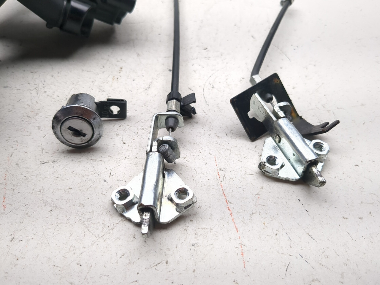 19-23 Kawasaki Ninja ZX6R ZX636K Triple Tree Lock Set Assembly