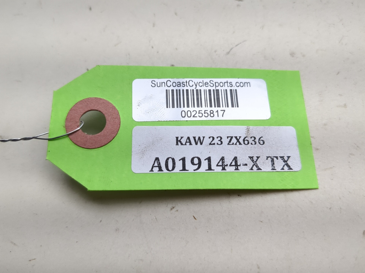 19-23 Kawasaki Ninja ZX6R ZX636K Triple Tree Lock Set Assembly