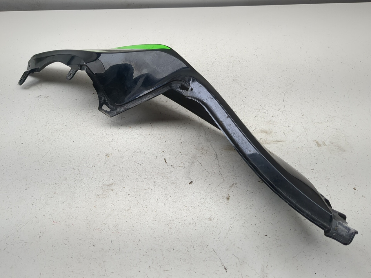 13-18 Kawasaki ZX 636 ZX6R Left Tail Fairing Cowl 36040-0133 - Sun