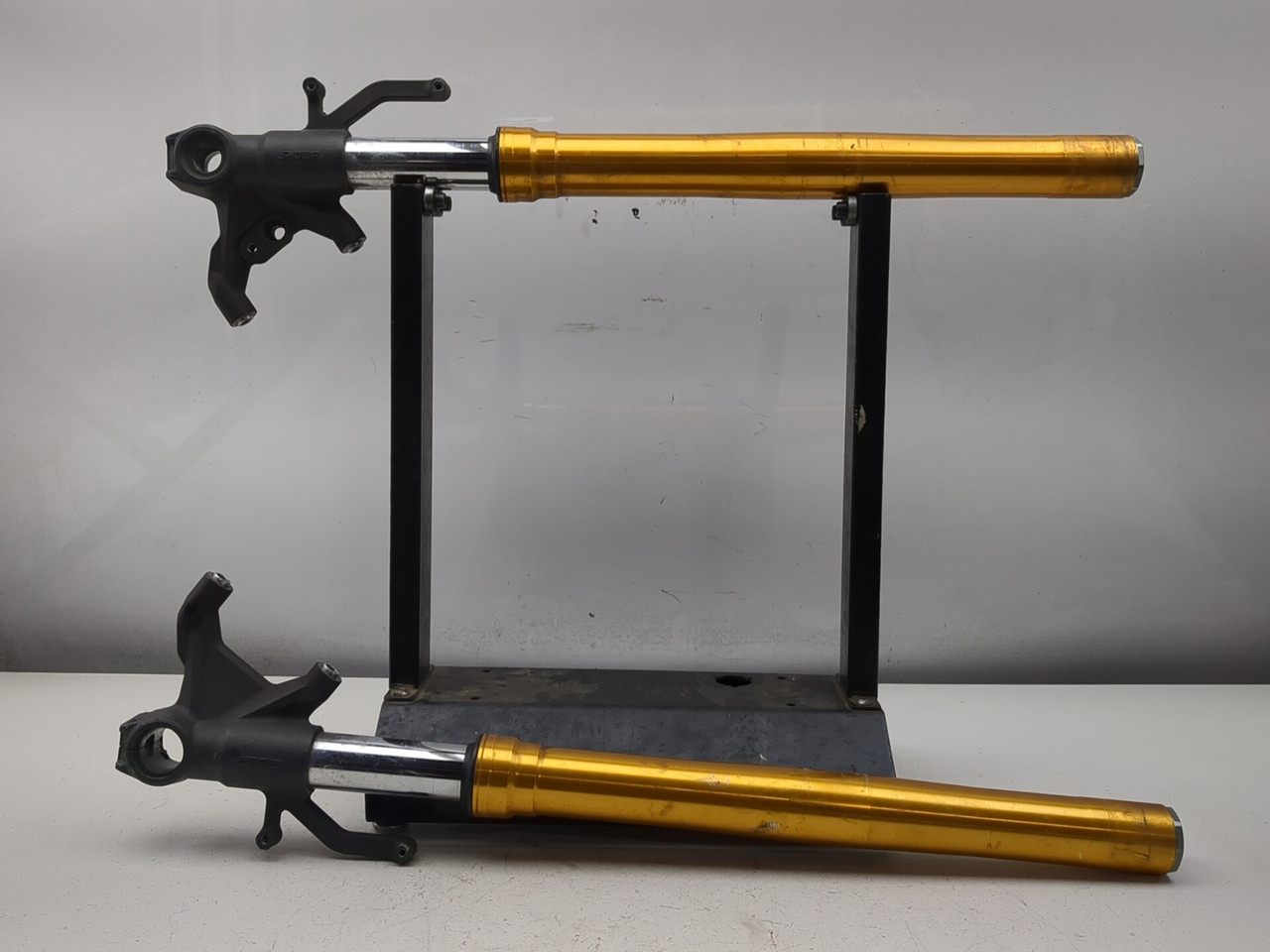 13-18 Kawasaki ZX 636 ZX6R Showa Front Suspension Forks Tubes Set