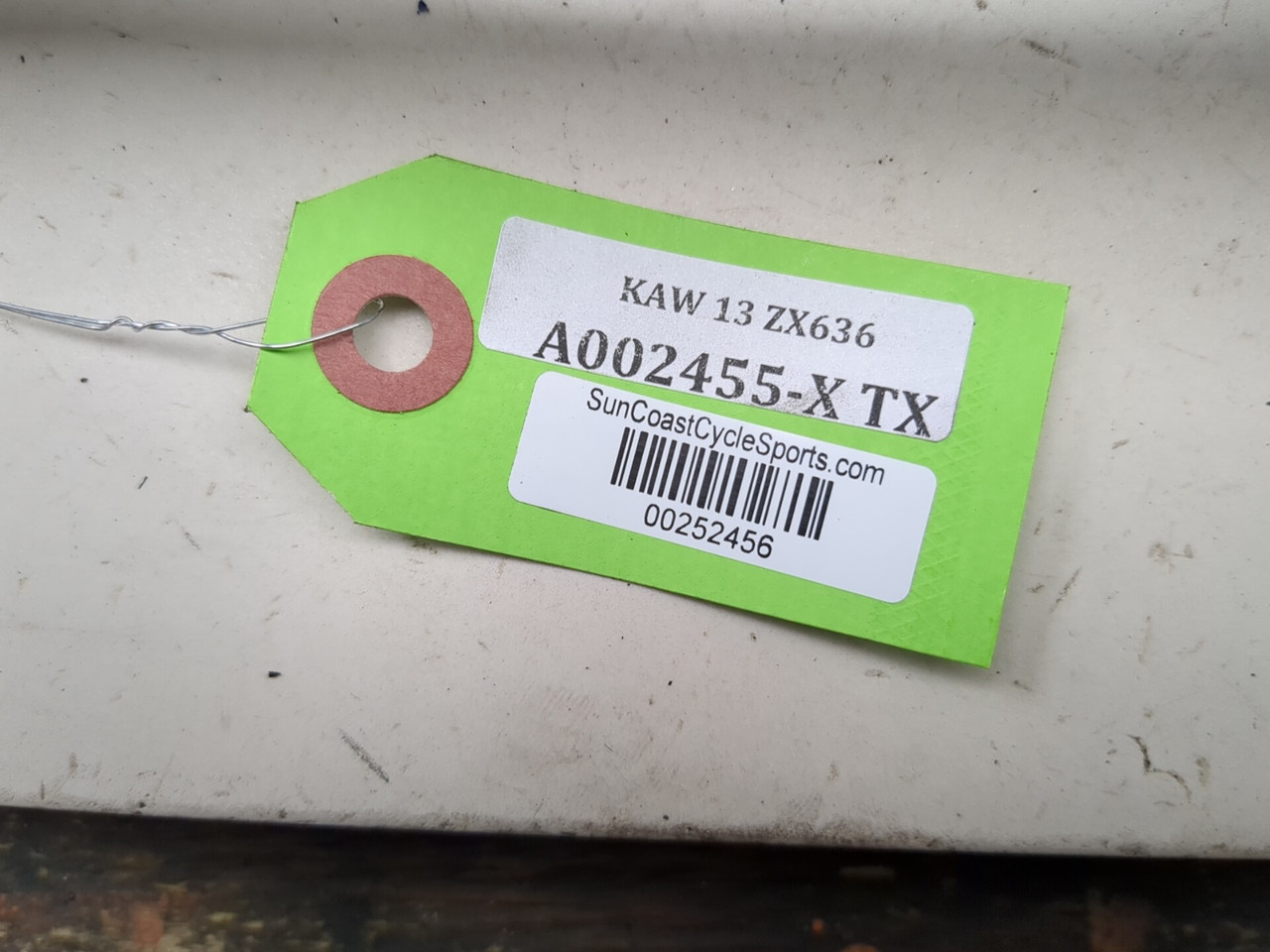 13-18 Kawasaki ZX 636 ZX6R Rear Subframe Tail 32160-0398 - Sun