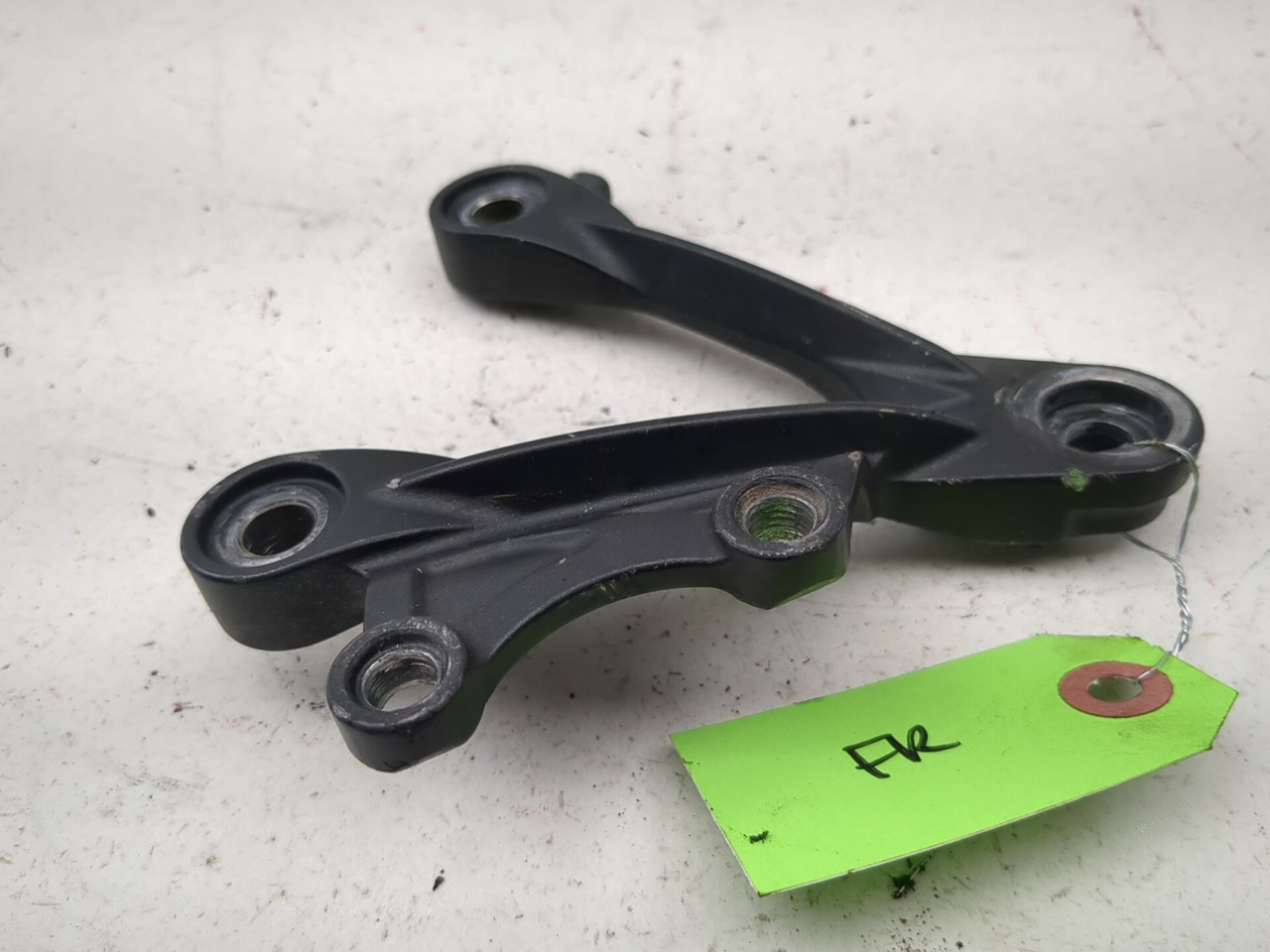13-18 Kawasaki ZX 636 ZX6R Rearset Bracket 35063-0858-18R - Sun