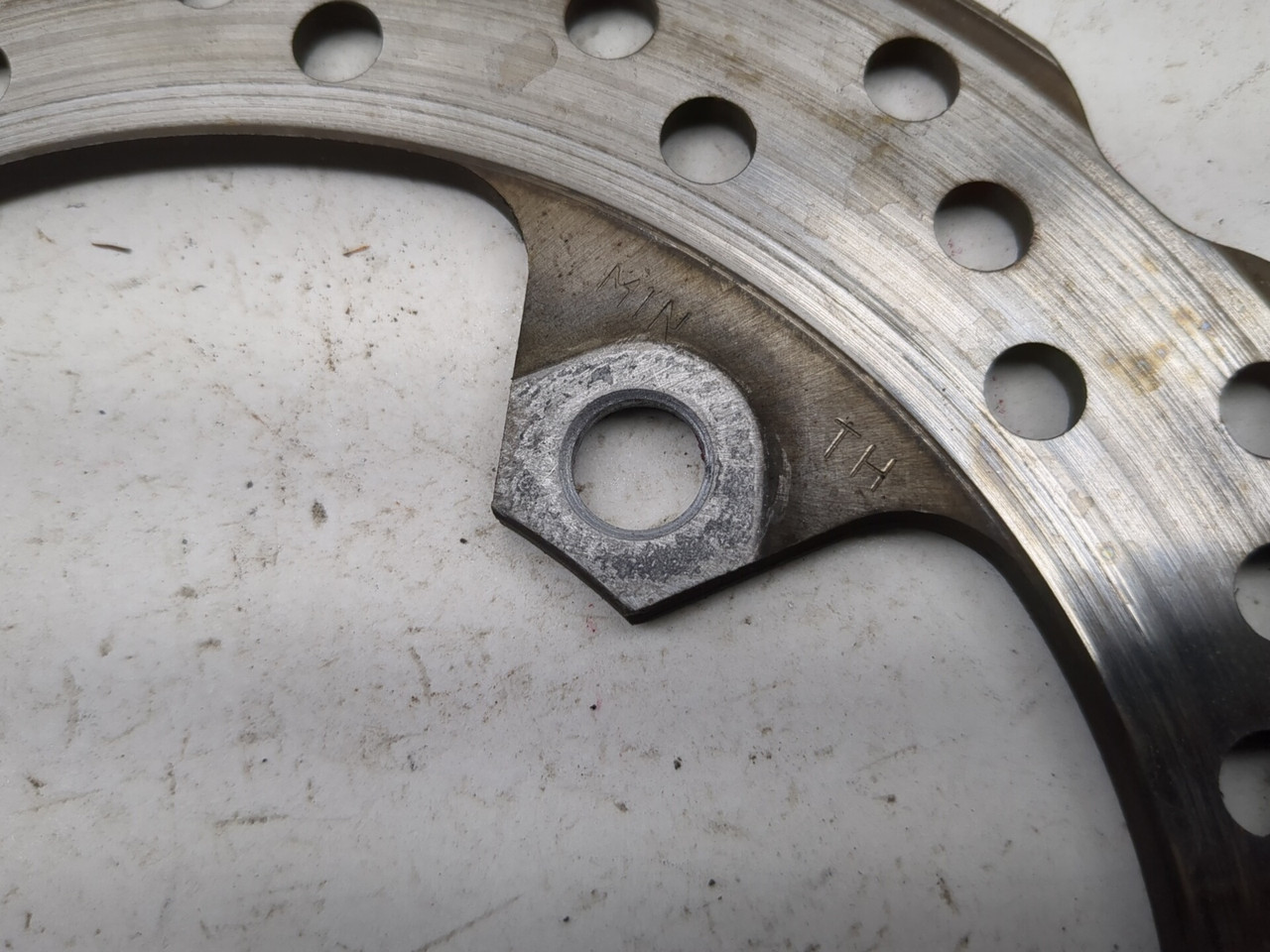 13-18 Kawasaki ZX 636 ZX6R Rear Brake Rotor Disc 41080-0211 - Sun