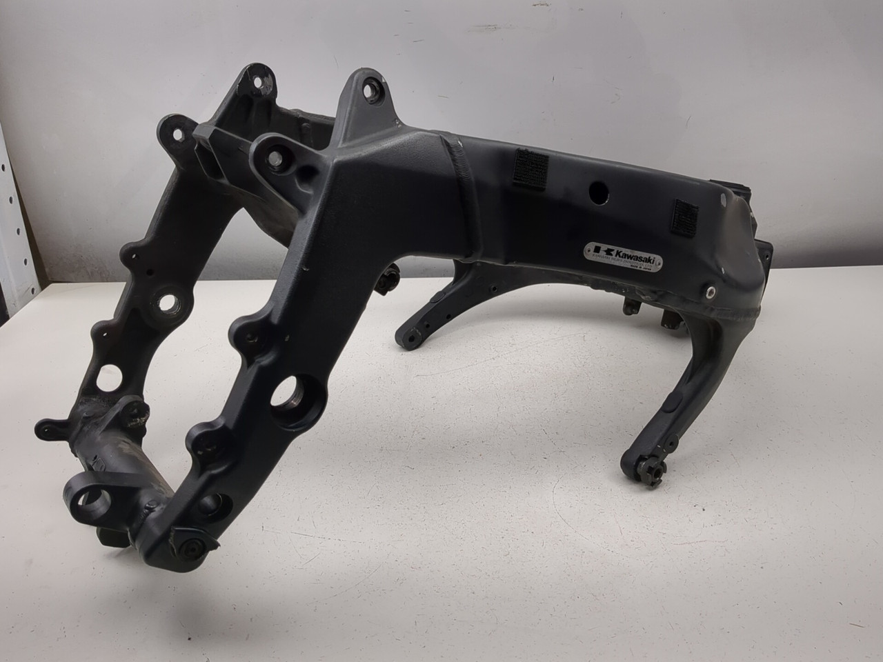 13-18 Kawasaki ZX 636 ZX6R Main Frame Chassis STRAIGHT SLVG - Sun
