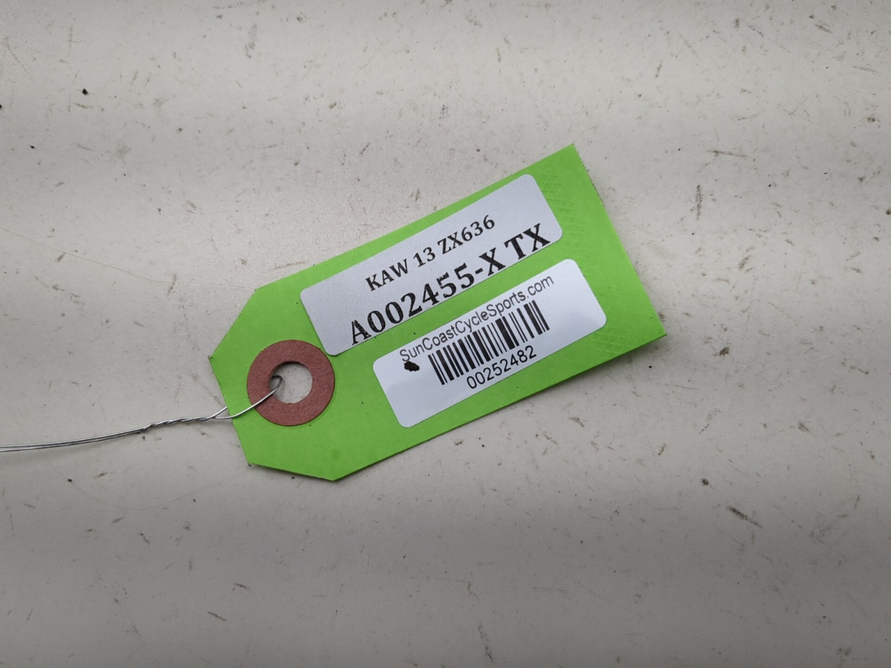 13-18 Kawasaki ZX 636 ZX6R Main Frame Chassis STRAIGHT SLVG - Sun