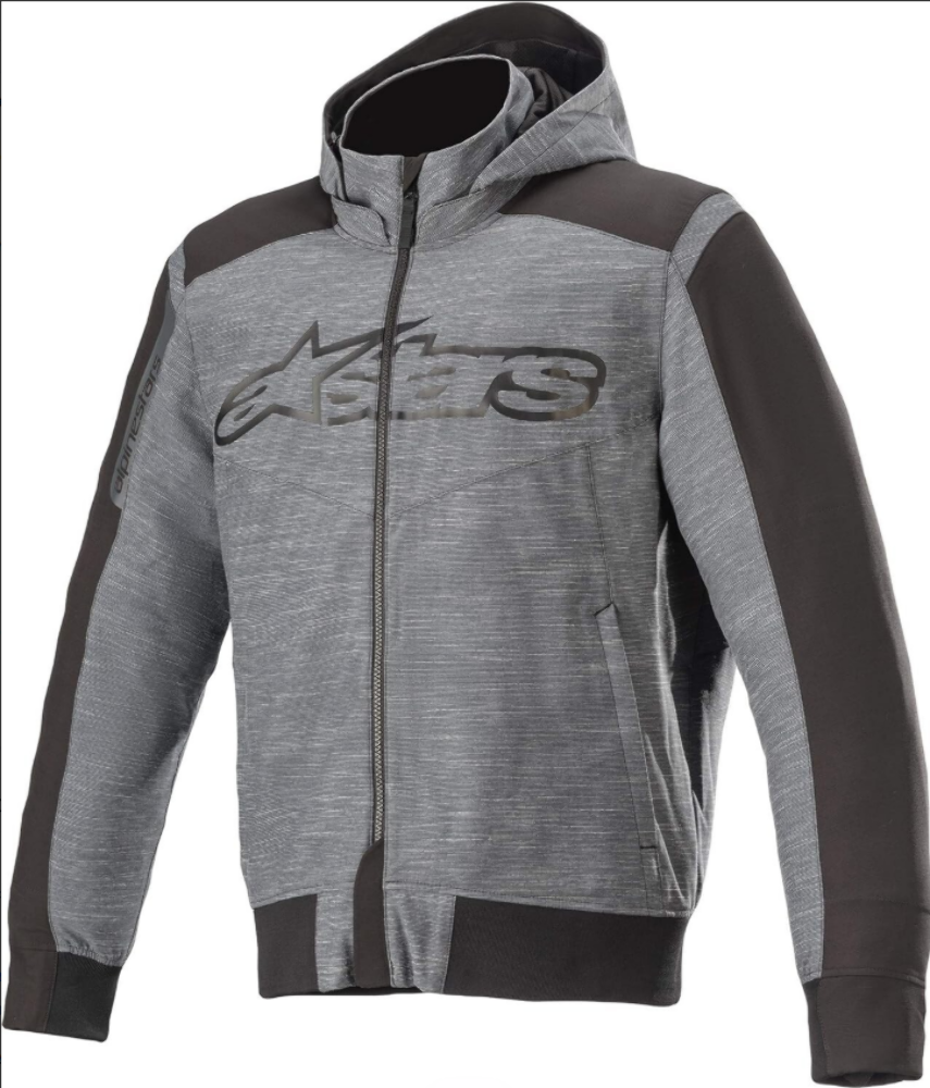 Alpinestars Rhod Windstopper Hoodie Asphalt Black/grey Size Large