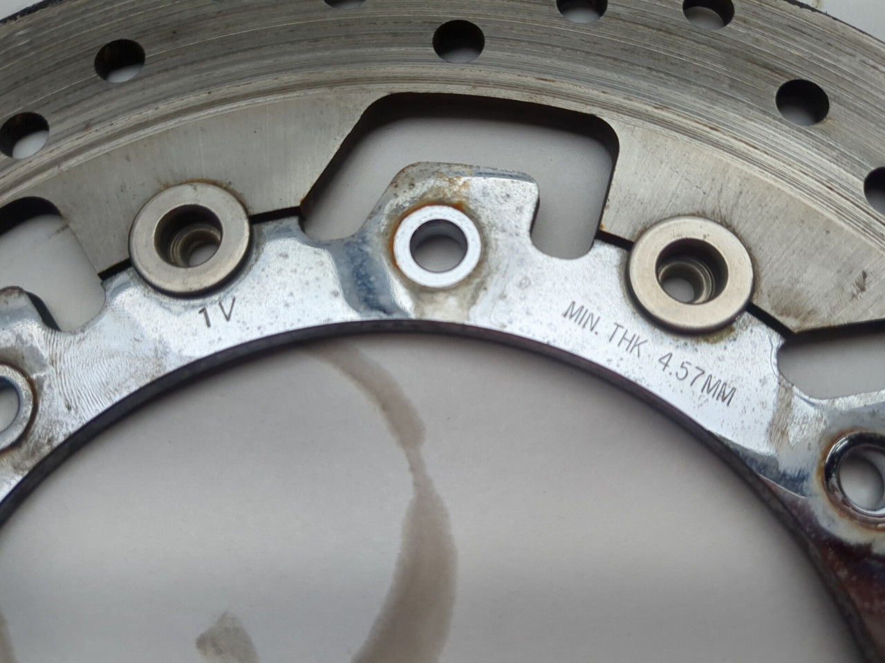 10-12 Harley Street Glide CVO FLHXSE Front Brake Rotor Disc Set