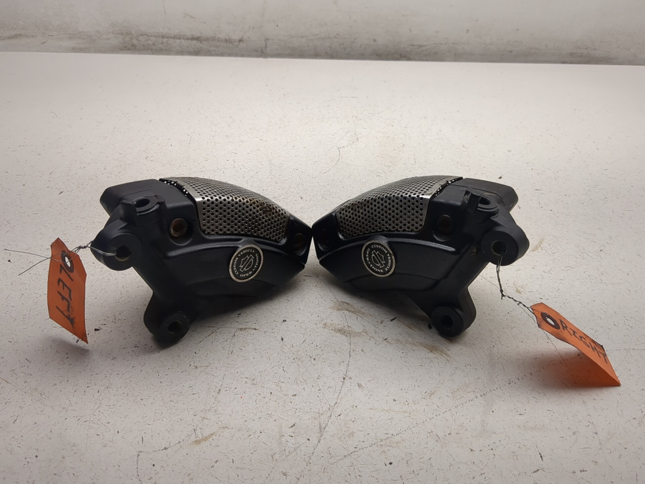 まな 10-12 Harley Street Glide CVO FLHXSE Front Left Right Brake
