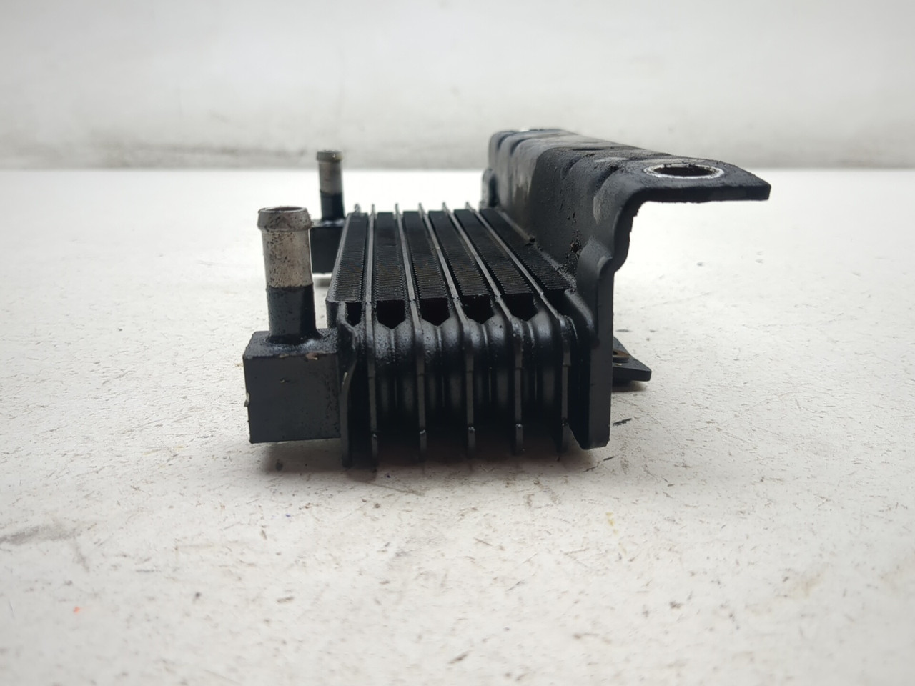 10-12 Harley Street Glide CVO FLHXSE Front Oil Cooler 63083-11