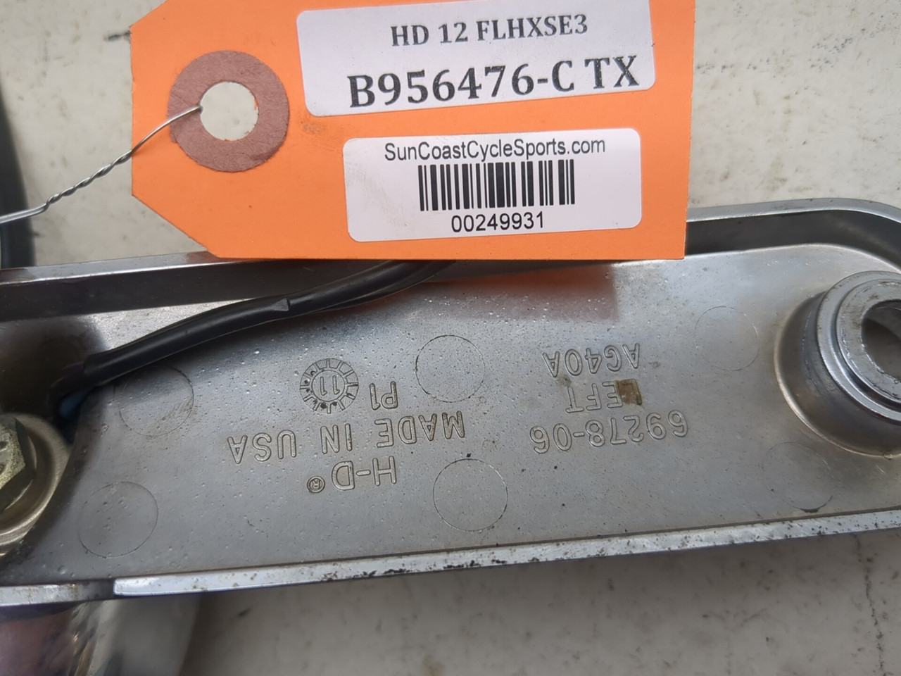 10-12 Harley Street Glide CVO FLHXSE Front Left Right Turn Signal