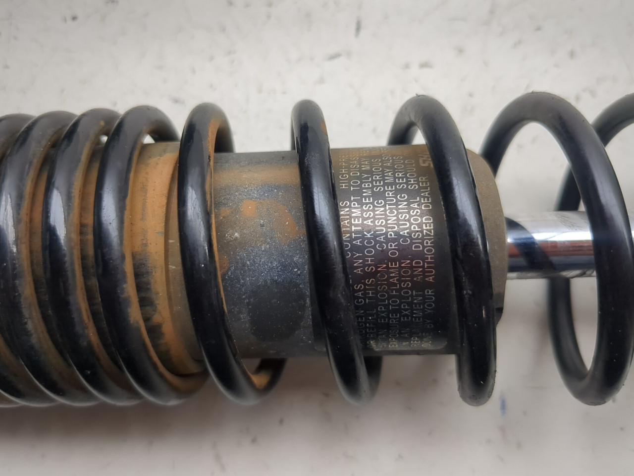 10-12 Harley Street Glide CVO FLHXSE Rear Left Right Shock