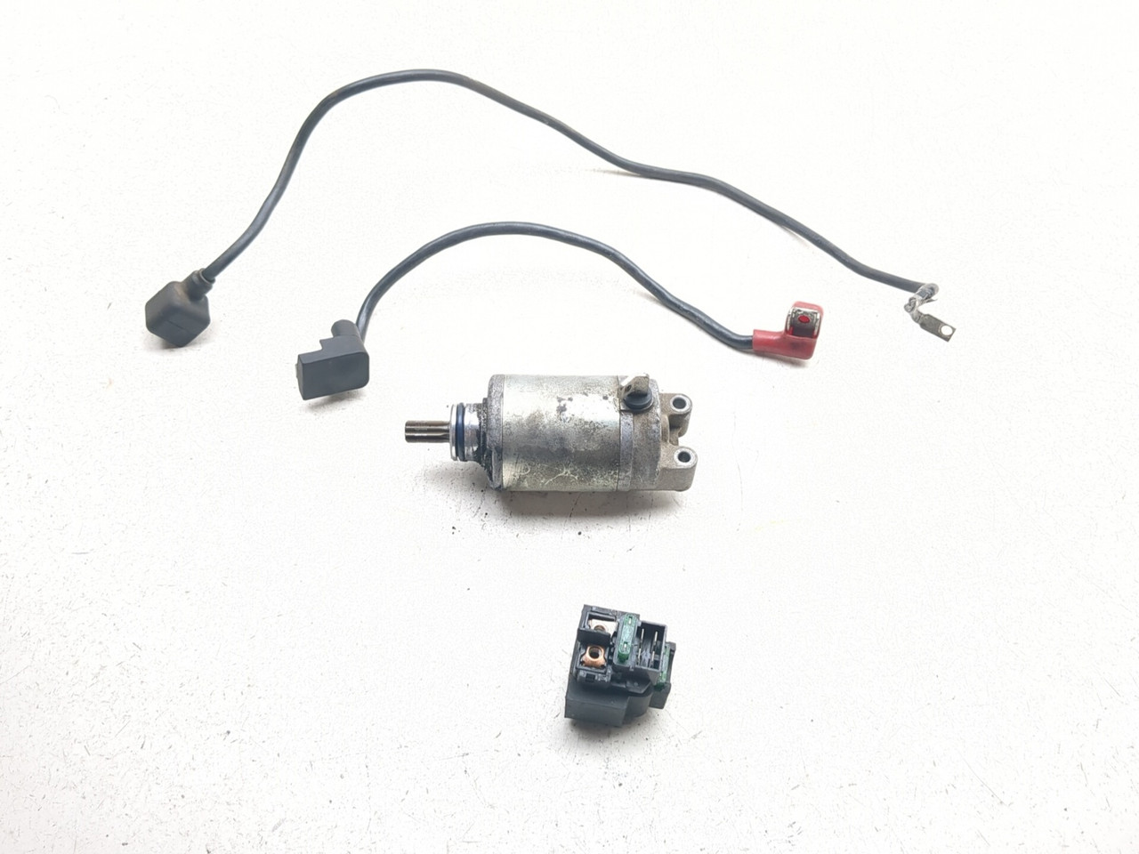 07-08 Kawasaki Ninja ZX600 ZX6R Starter Motor Relay Cable Set