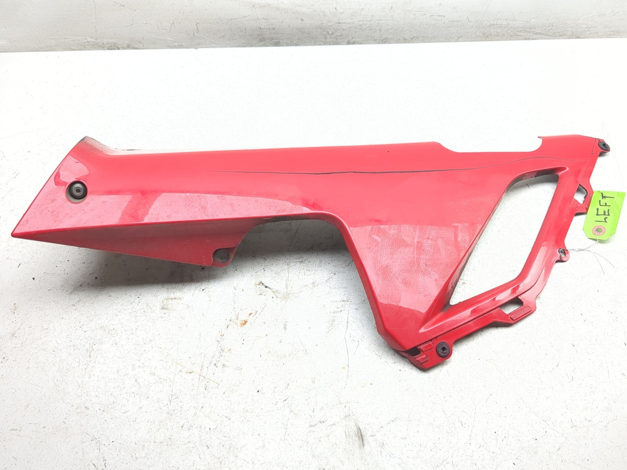 07-08 Kawasaki Ninja ZX600 ZX6R Left Mid Fairing Cowl Cover Panel