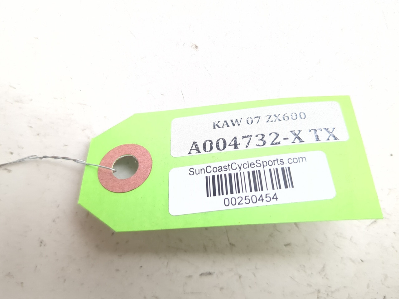 07-08 Kawasaki Ninja ZX600 ZX6R Ignition Triple Gas Cap Seat Lock