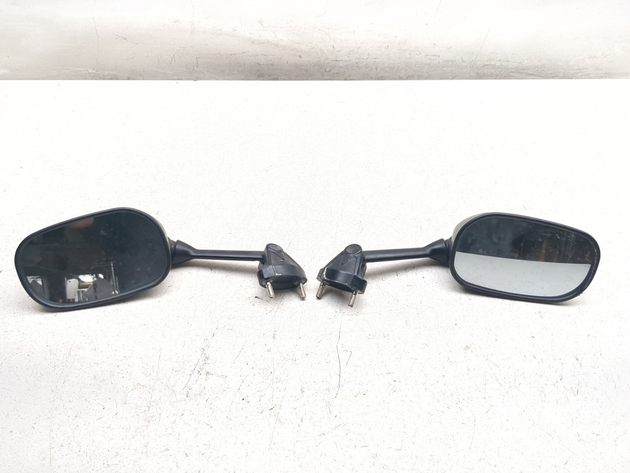 07-08 Kawasaki Ninja ZX600 ZX6R Front Left Right Mirror Set 56001