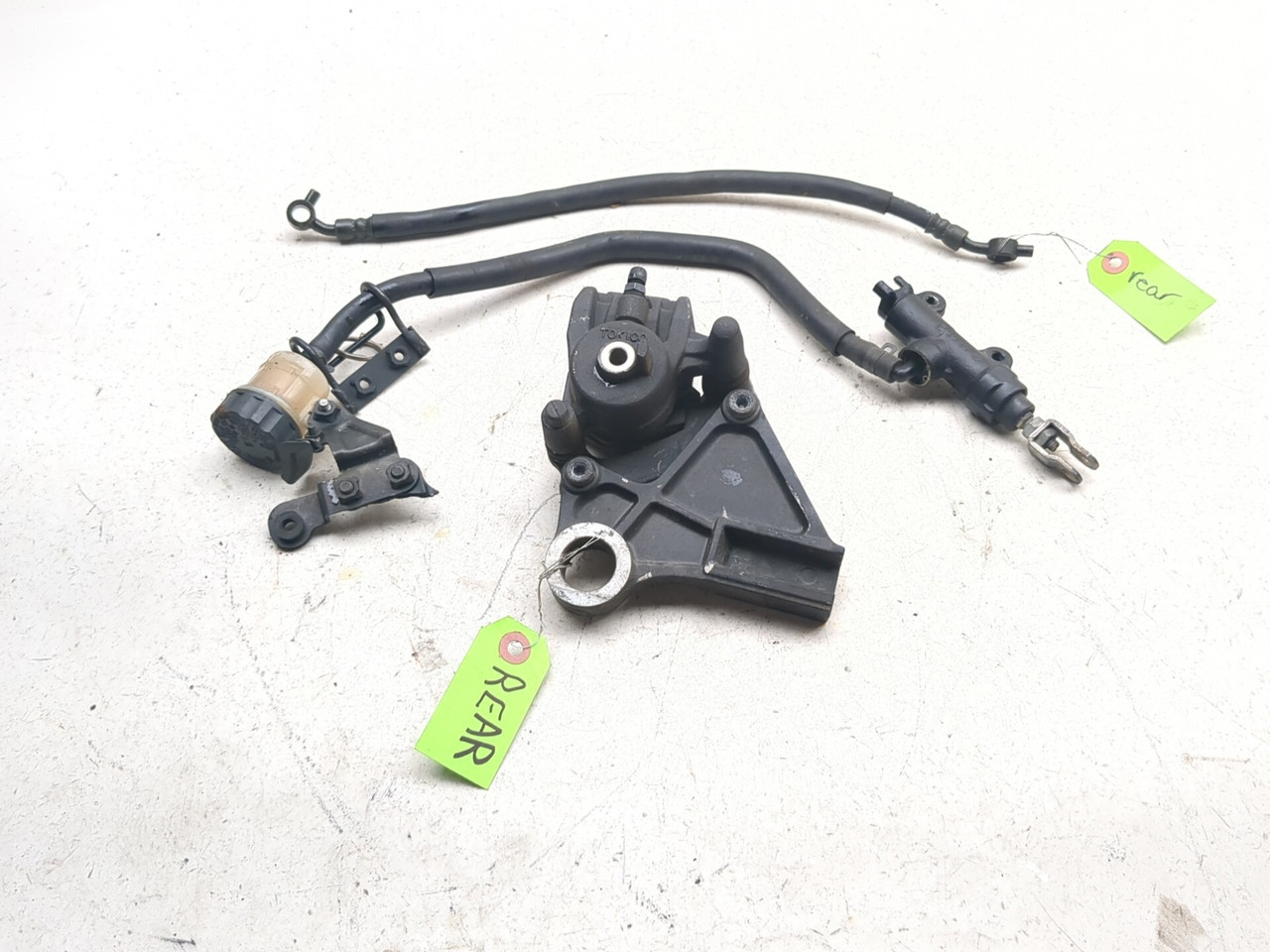 07-08 Kawasaki Ninja ZX600 ZX6R Rear Brake Caliper Master Set