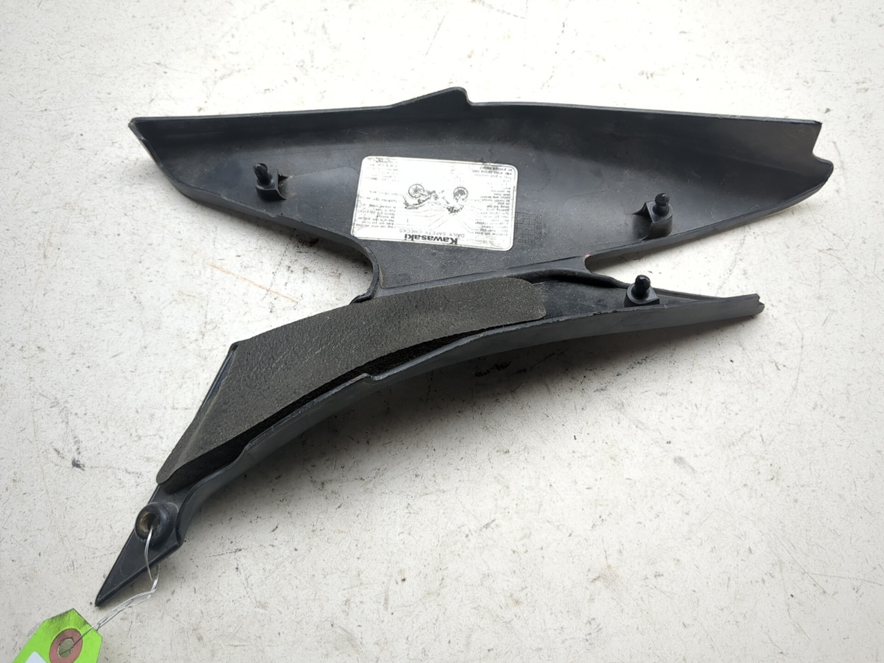 07-08 Kawasaki Ninja ZX600 ZX6R Left Frame Covers - Sun Coast