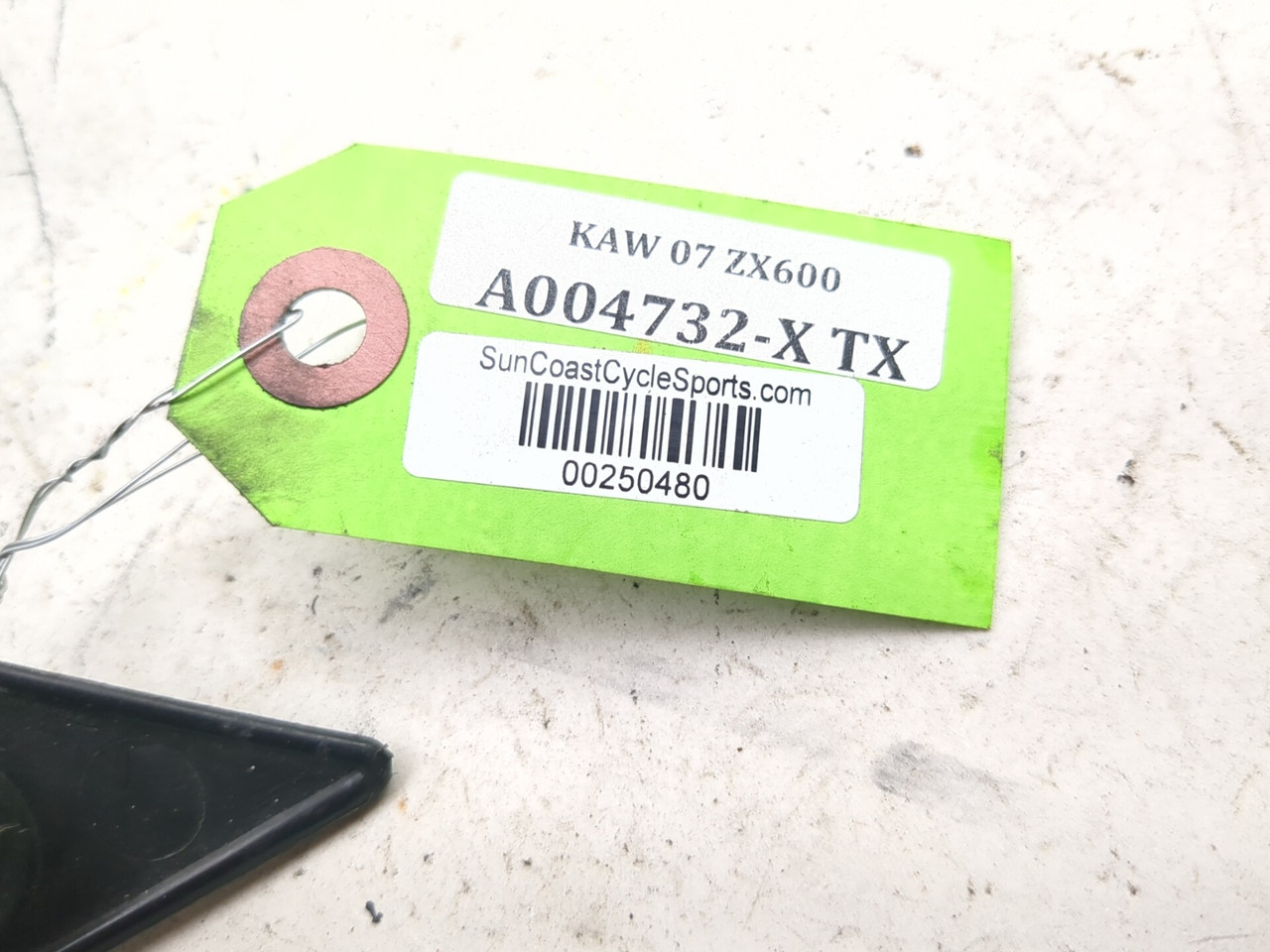 07-08 Kawasaki Ninja ZX600 ZX6R Left Frame Covers - Sun Coast