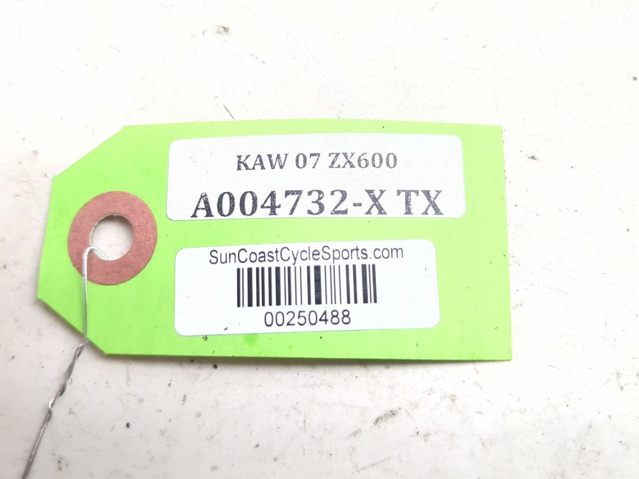07-08 Kawasaki Ninja ZX600 ZX6R Front Exhaust Header 39178-0070