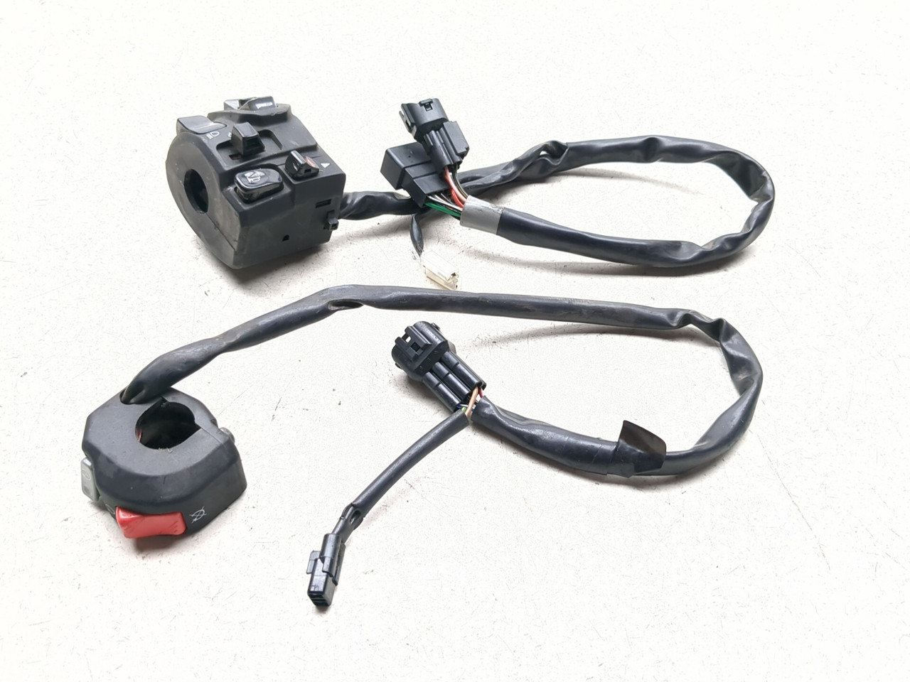 12-23 Kawasaki Ninja ZX14 Left Right Handlebar Switch Assembly Set
