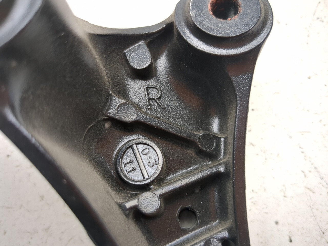 12-23 Kawasaki Ninja ZX14 ZX1400 Front Right Engine Mount Bracket