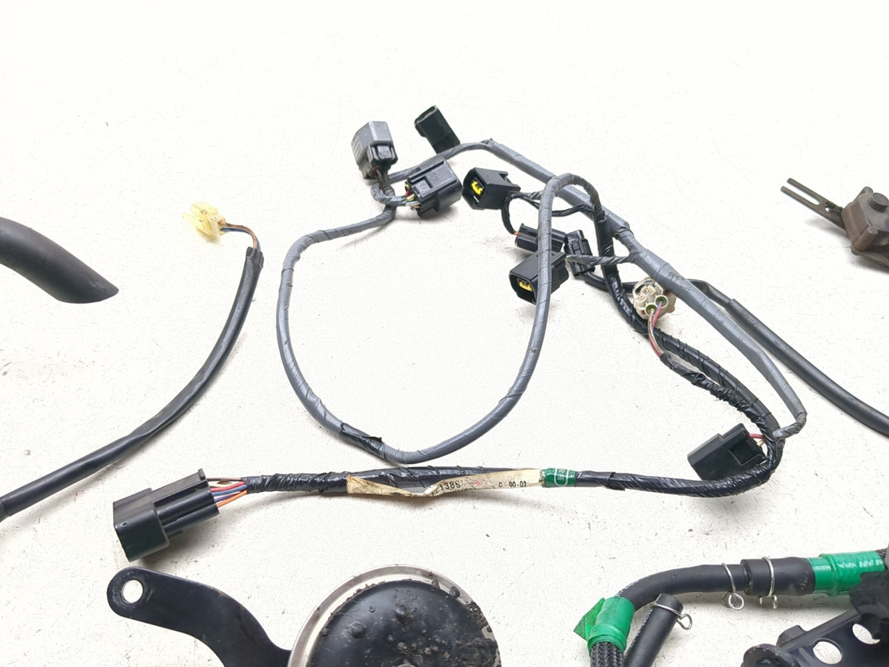 公式写真Ｄ 12-23 Kawasaki Ninja ZX14 ZX1400 Harness Sensor Horn Relay Switch