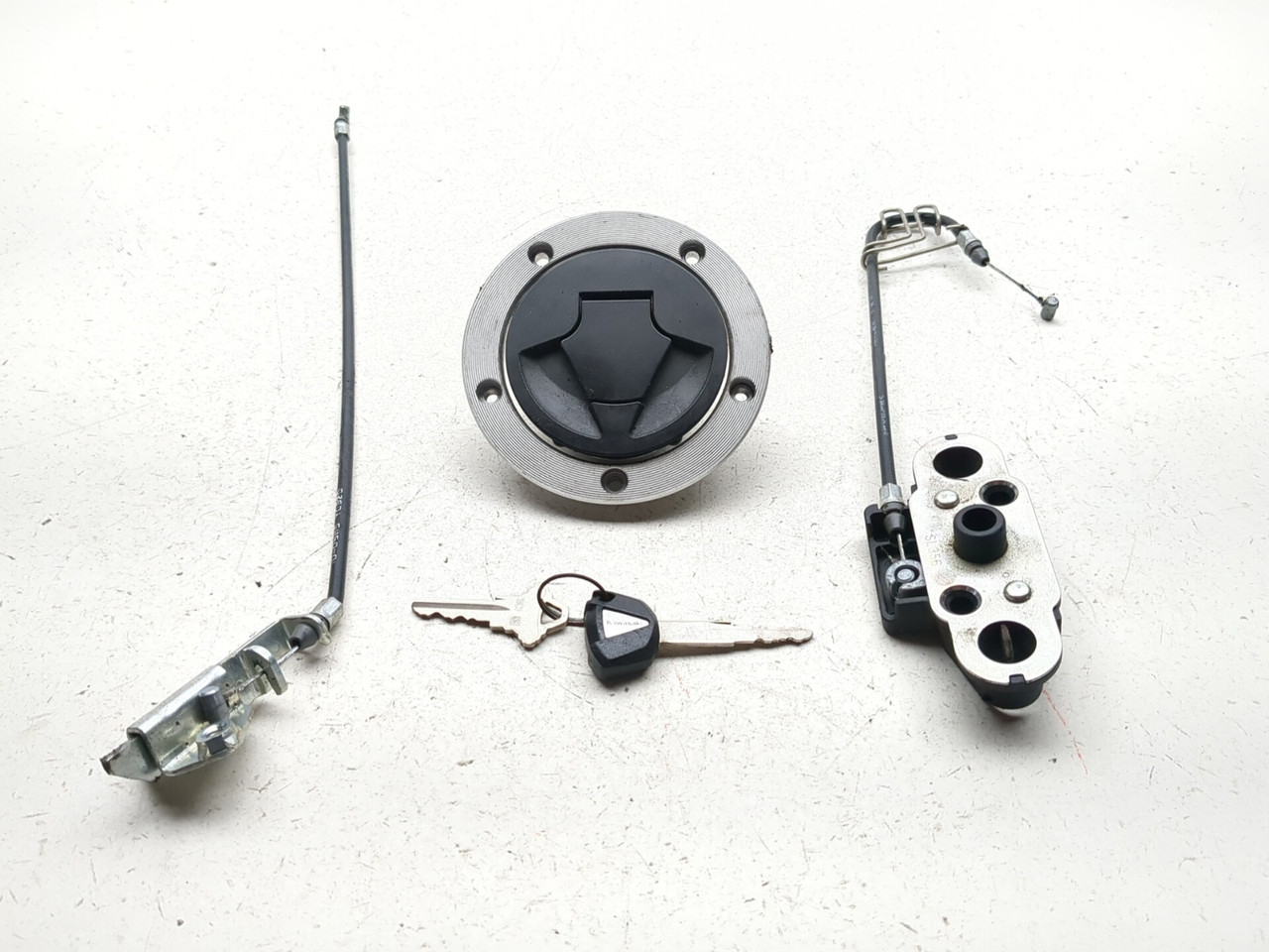 Yl 1314出品 12-23 Kawasaki Ninja ZX14 Lock Set Ignition Fuel Triple Cap Key