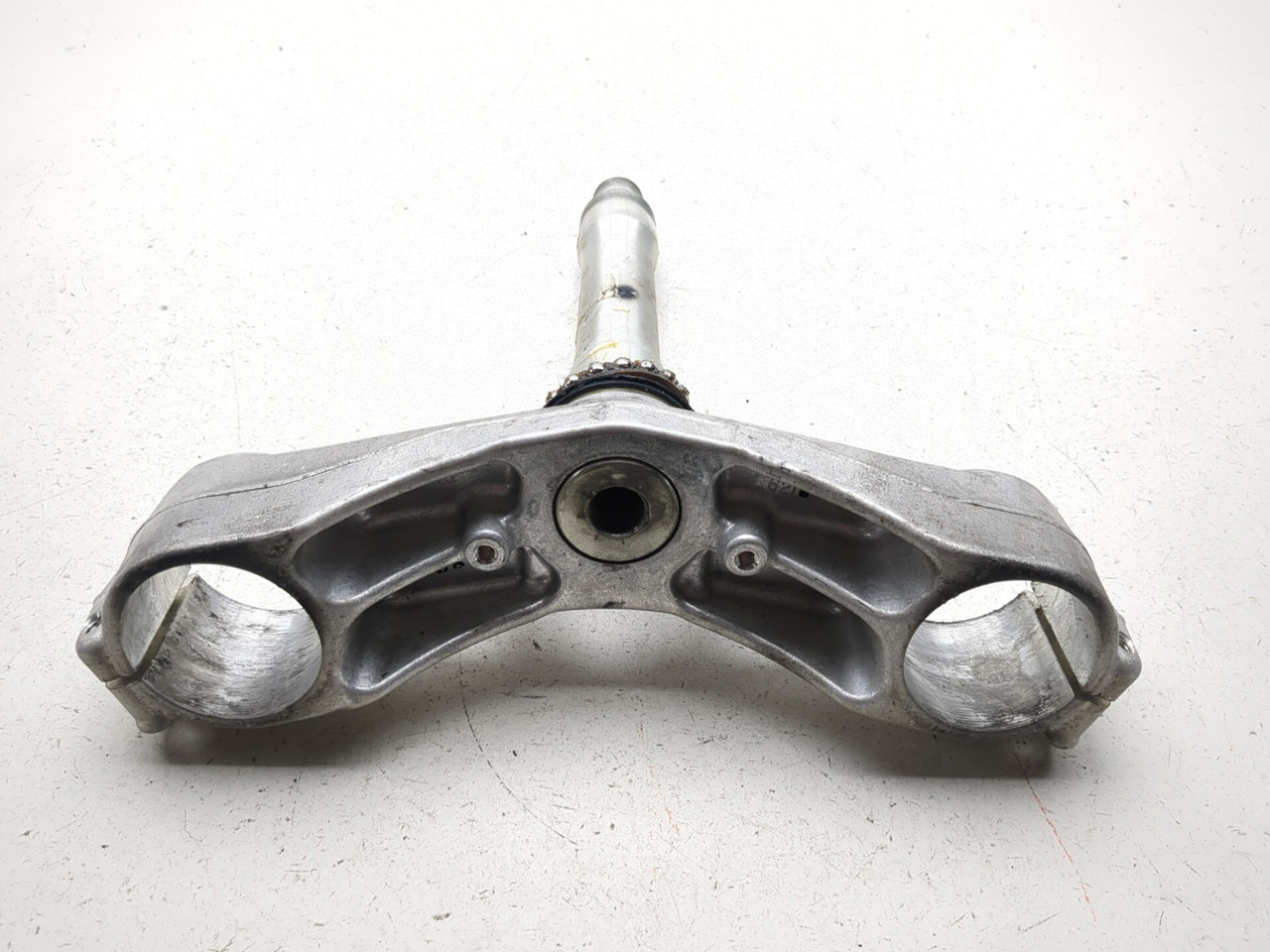12-23 Kawasaki Ninja ZX14 Front Lower Triple Tree Yoke Stem Clamp