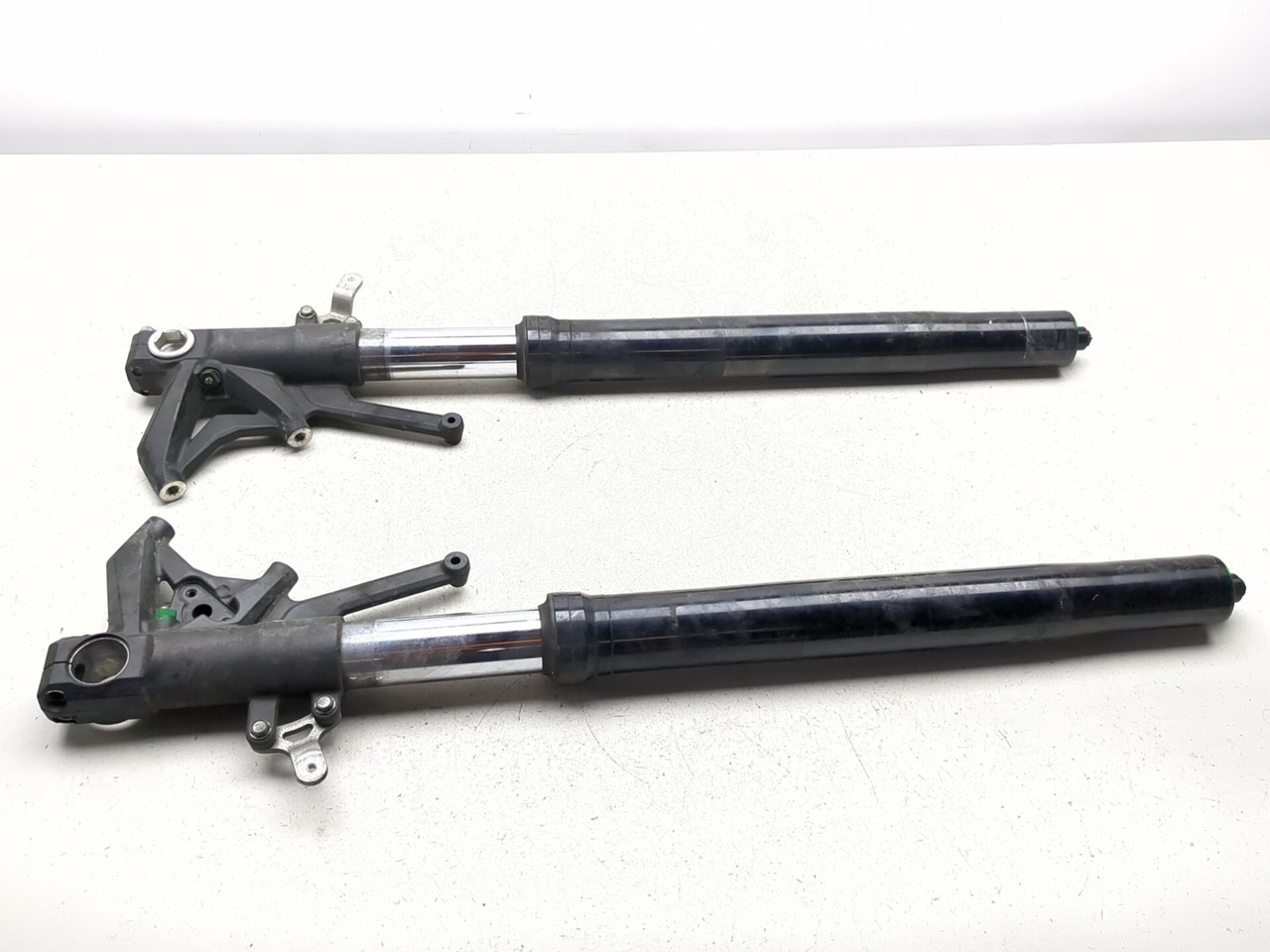 12-23 Kawasaki Ninja ZX14 ZX1400 Front Forks Set STRAIGHT 44071