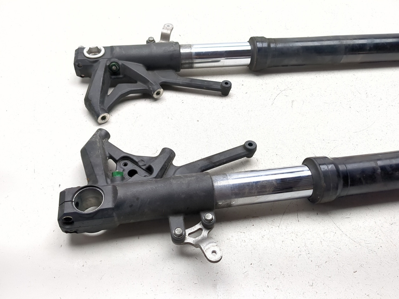 12-23 Kawasaki Ninja ZX14 ZX1400 Front Forks Set STRAIGHT 44071
