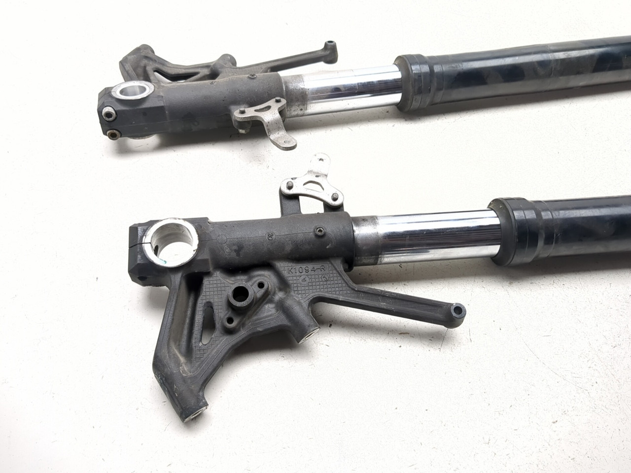 12-23 Kawasaki Ninja ZX14 ZX1400 Front Forks Set STRAIGHT 44071